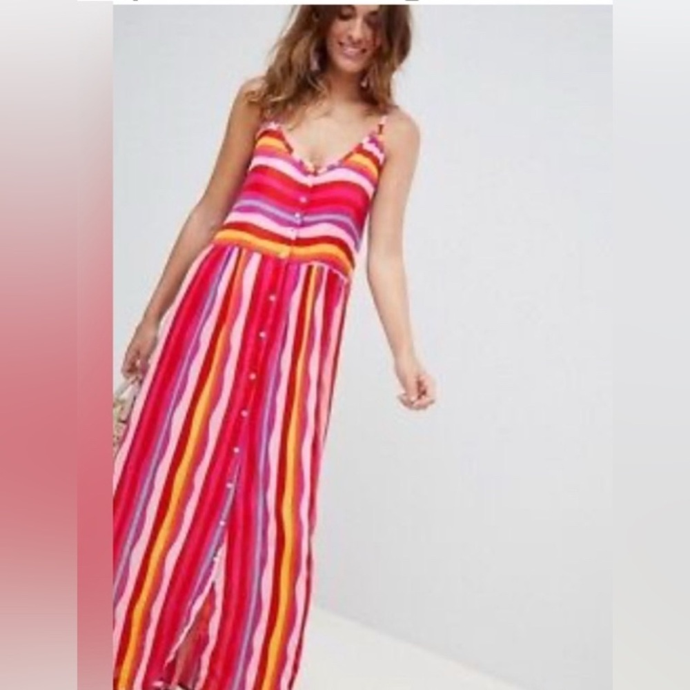 Vero Moda Maxi Dress Stripe small